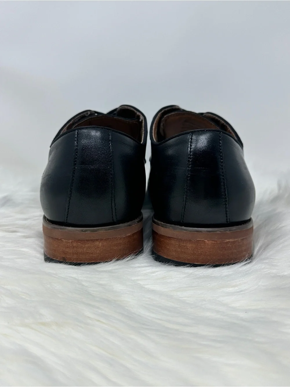 Florsheim Leather Cap-Toe Derby Dress Shoes